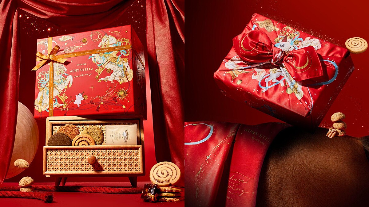 「春舞之匣」與「春舞之錦」結合原木與纖布的高雅設計,打造節慶贈禮的極致品味。