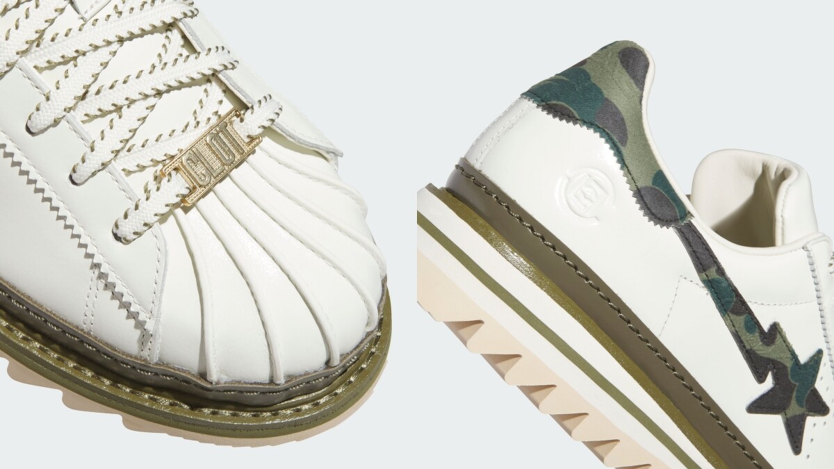 adidas Originals CLOT X BAPE&reg; SUPERSTAR BY Edison Chen NT.7,800