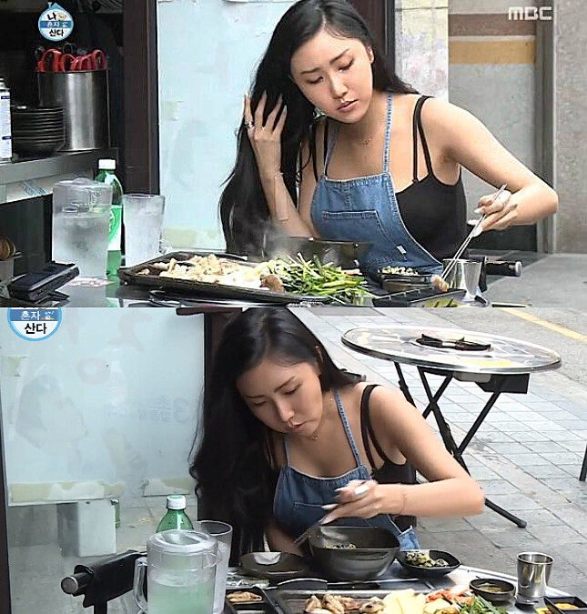 華莎在《我獨自生活》中烤腸的吃播,帶動整個韓國的牛腸商機