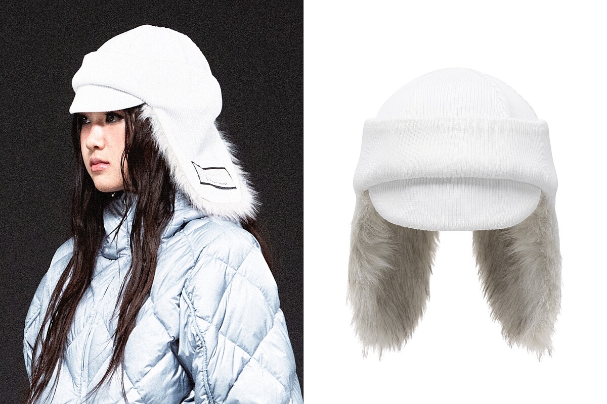 THE VINYL HOUSE遮耳帽 韓幣92000、約台幣1,950