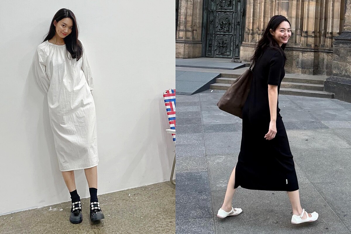 申敏兒穿搭好感元素：鬆弛版型＋乾淨線條