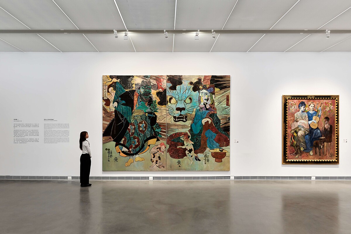 高美館《馮．沃爾夫的花園堡壘》展場一隅｜Photo by Studio Millspace