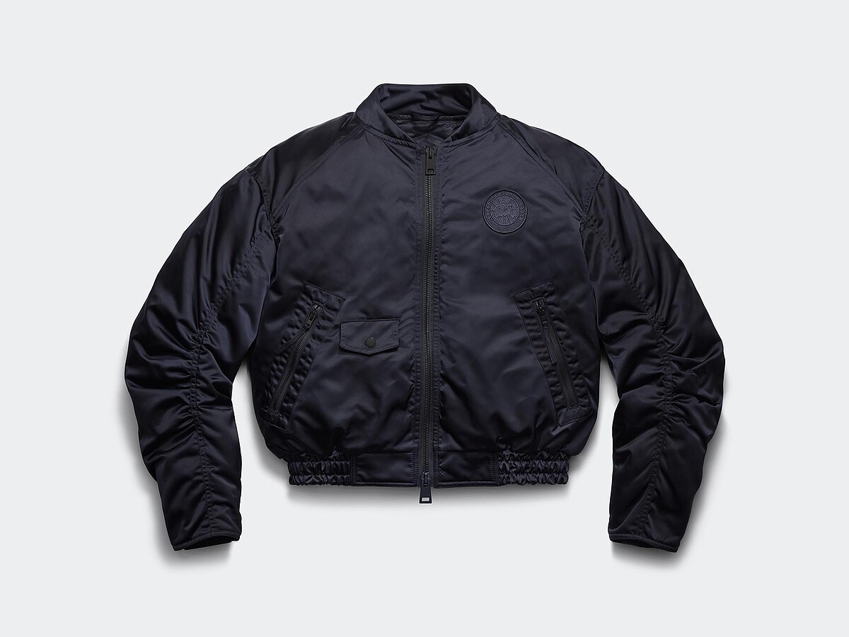 【洪炅穿著款】【Canada Goose】Jade 飛行員夾克-女款-海軍藍色-$48,500 NTD