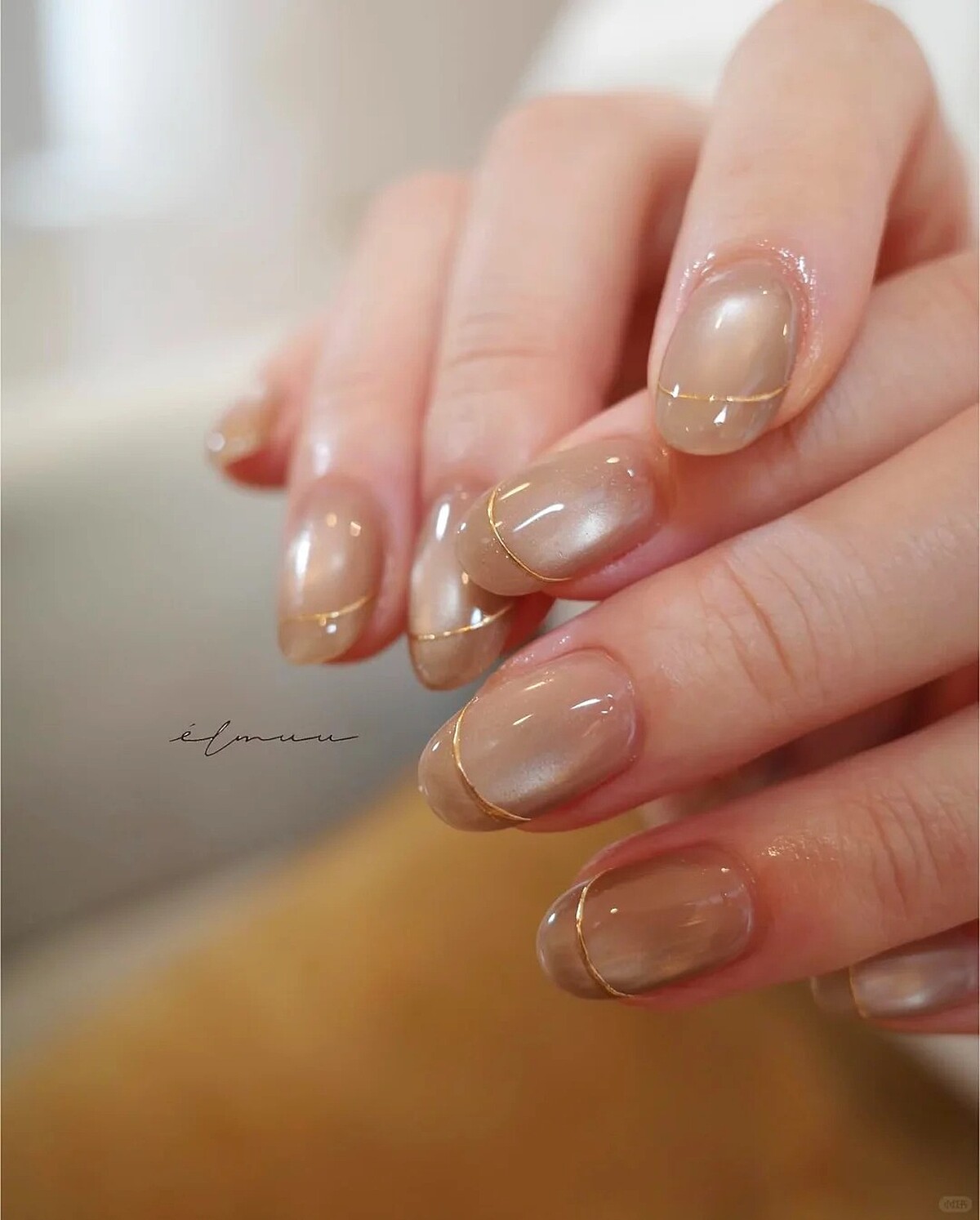 處女座美甲範本(Photo/小紅書@momoko)。