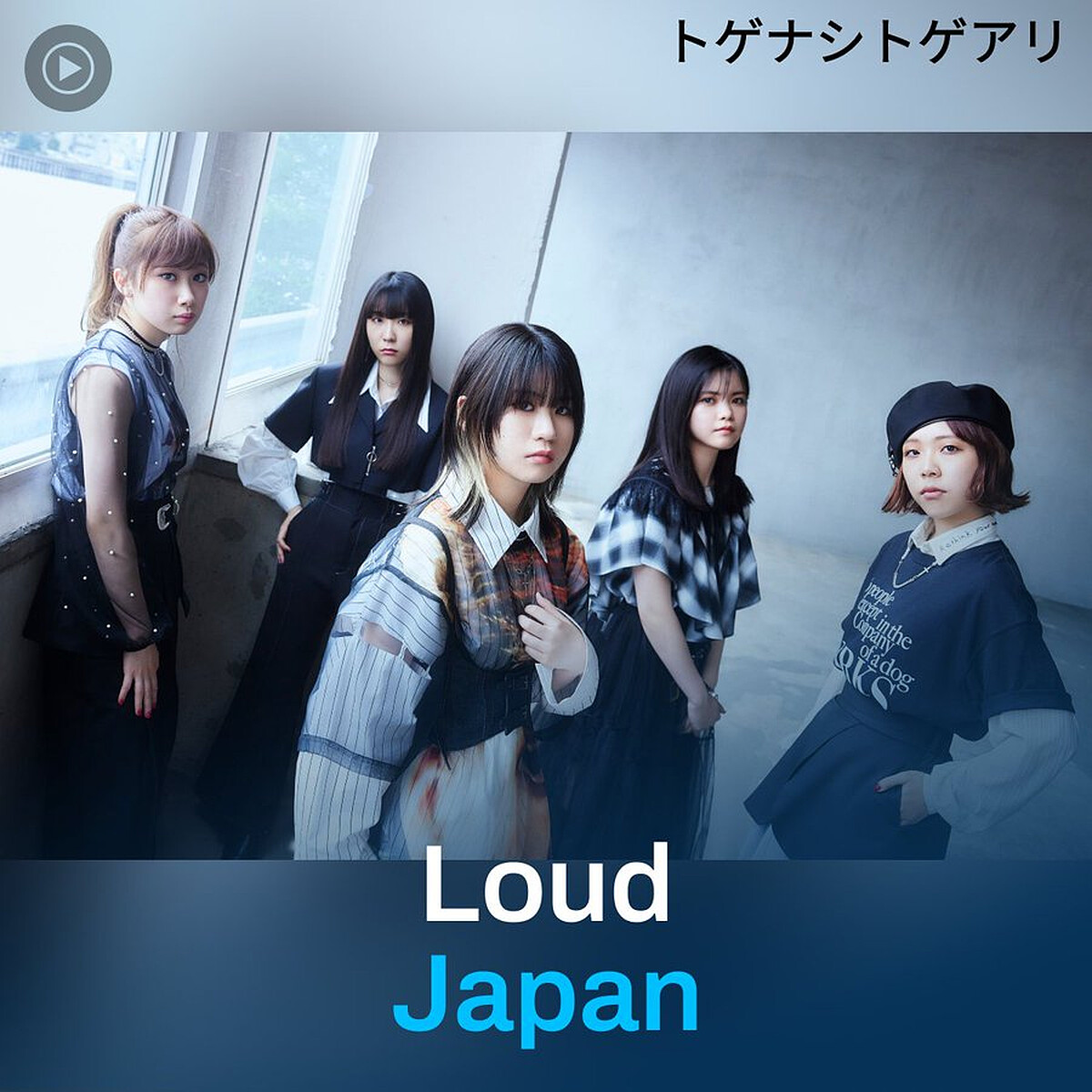 樂團「TOGENASHI TOGEARI」無刺有刺全員到齊！ (由左至右)：美憐(配音 鼓手安和昴)、夕莉[(配音 吉他手河原木桃香)、理名(配音 主唱井芹仁菜)、朱李(配音貝斯手RUPA)、凪都(配音 鍵盤手海老冢智)（照片來源：X@girlsbandcry）