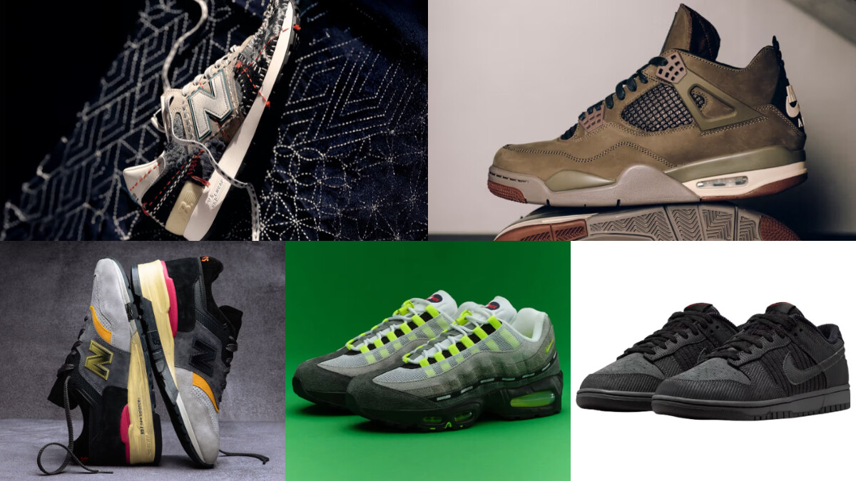 鞋頭必留意！「全球僅兩雙」Sashiko Gals x New Balance 1300JP、CNCPTS x New Balance 997...本週球鞋盤點
