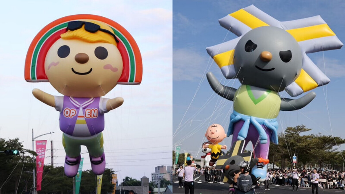 2025「OPEN!大氣球遊行」加入酷洛米、貓貓蟲咖波！20位卡通偶像、夢想演唱會卡司陣容一次看