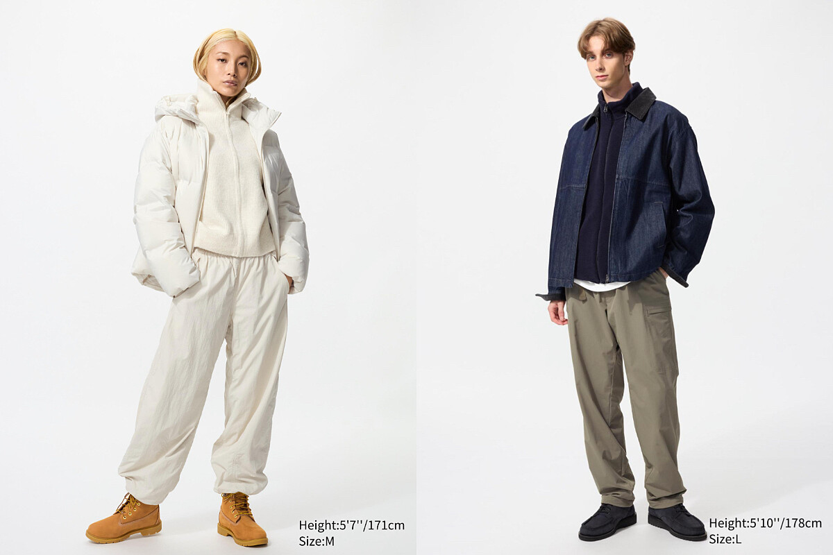 保暖機能長褲，NT$1,490。