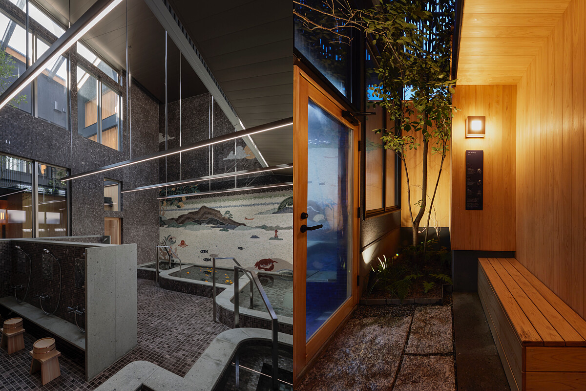 設有三溫暖空間。