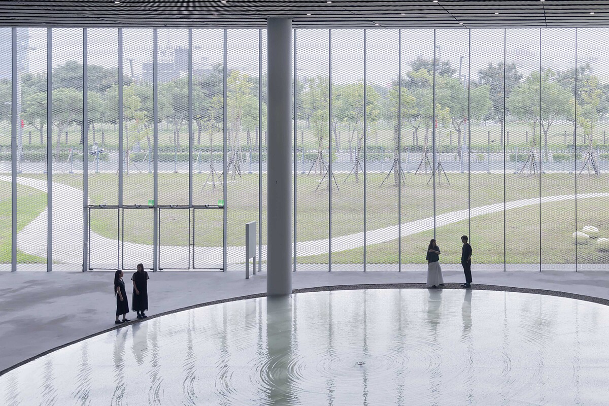 綠美圖入口大廳。攝影:Iwan Baan