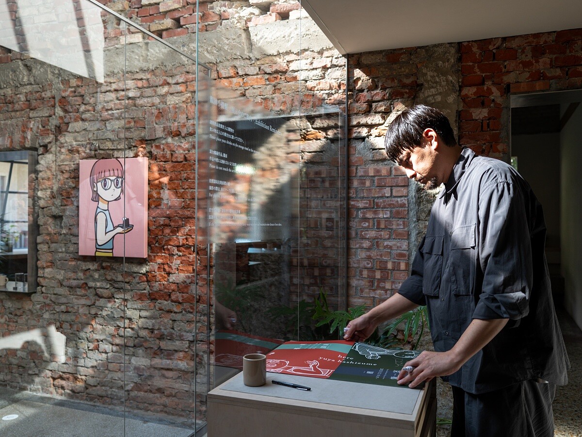 日本當代藝術家橋爪悠也（Yuya Hashizume）。