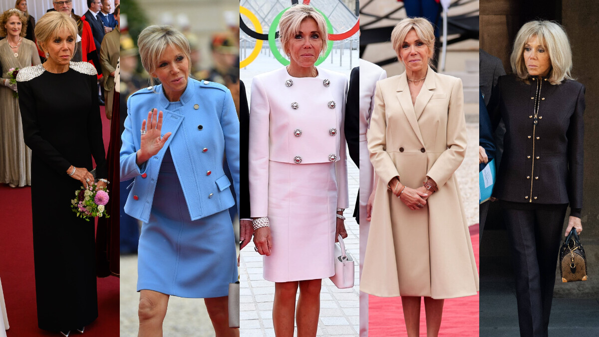 法國第一夫人碧姬馬克宏如何將LV穿得優雅？Brigitte Macron權力風格解析