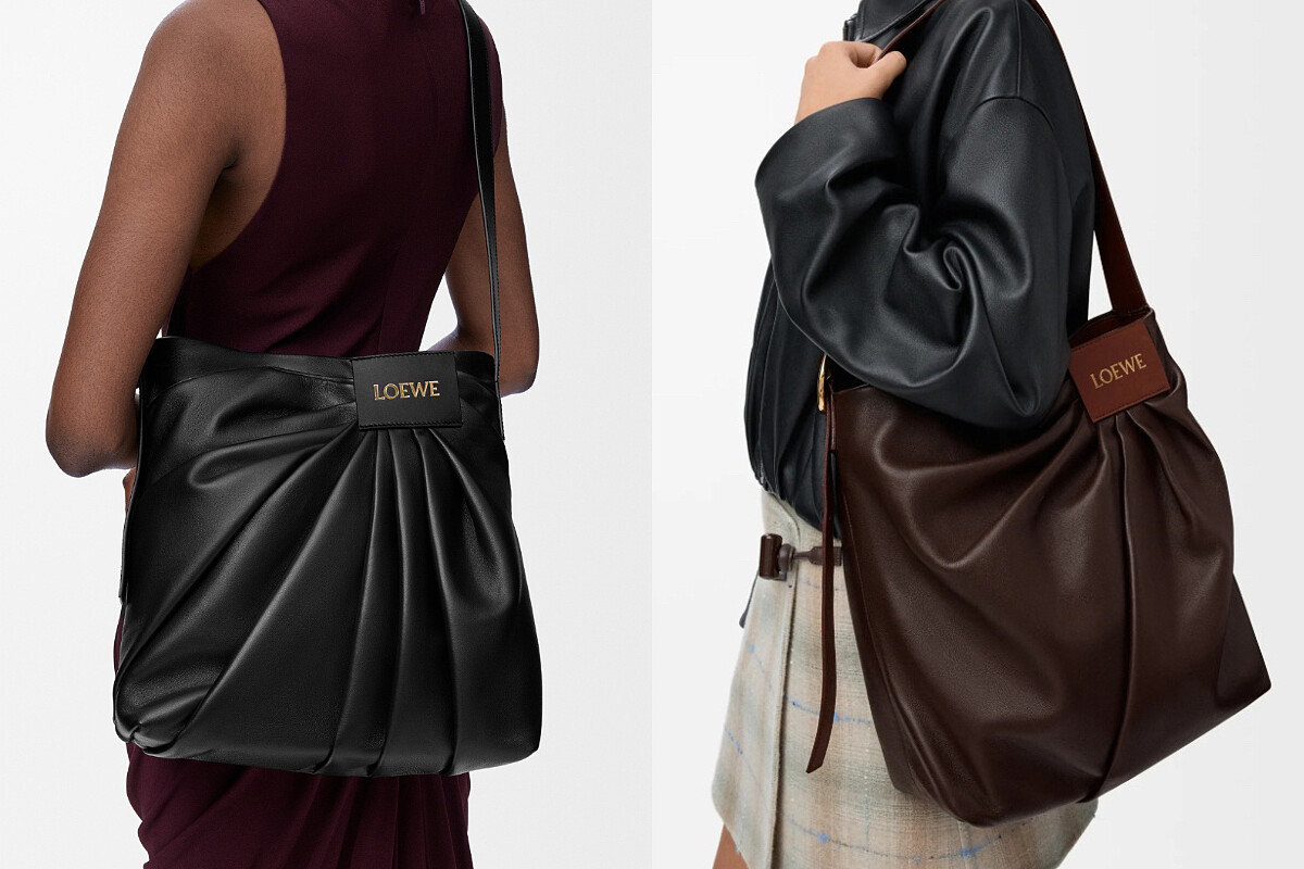 Loewe Draped Tote，NT$155,000。