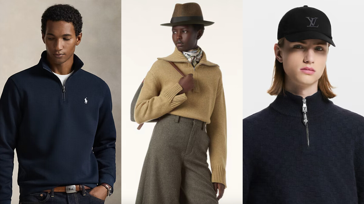 我該買一件半拉鍊上衣嗎？Quarter-zip是今年秋冬關鍵單品？香奈兒說還會一路紅到明年，編輯推薦先買起來