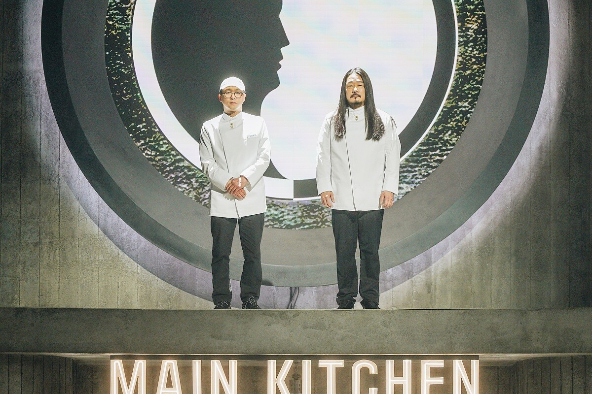 崔康祿與金度潤主廚二次挑戰《黑白大廚》。