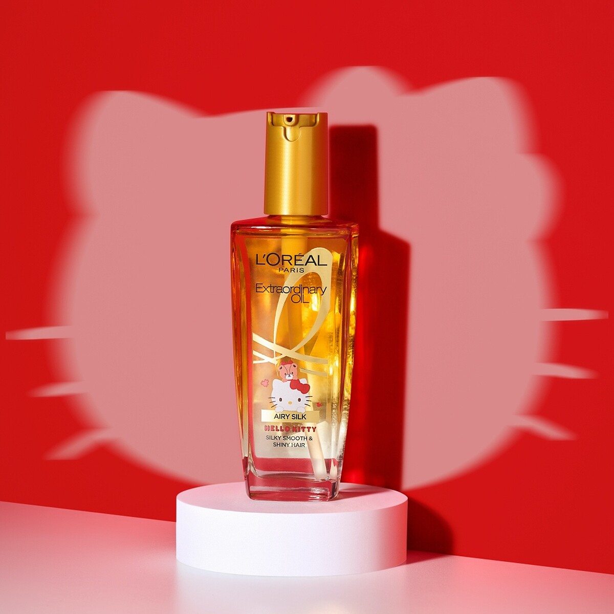 巴黎萊雅金緻護髮精油Hello Kitty限量聯名版100ml，NT579
