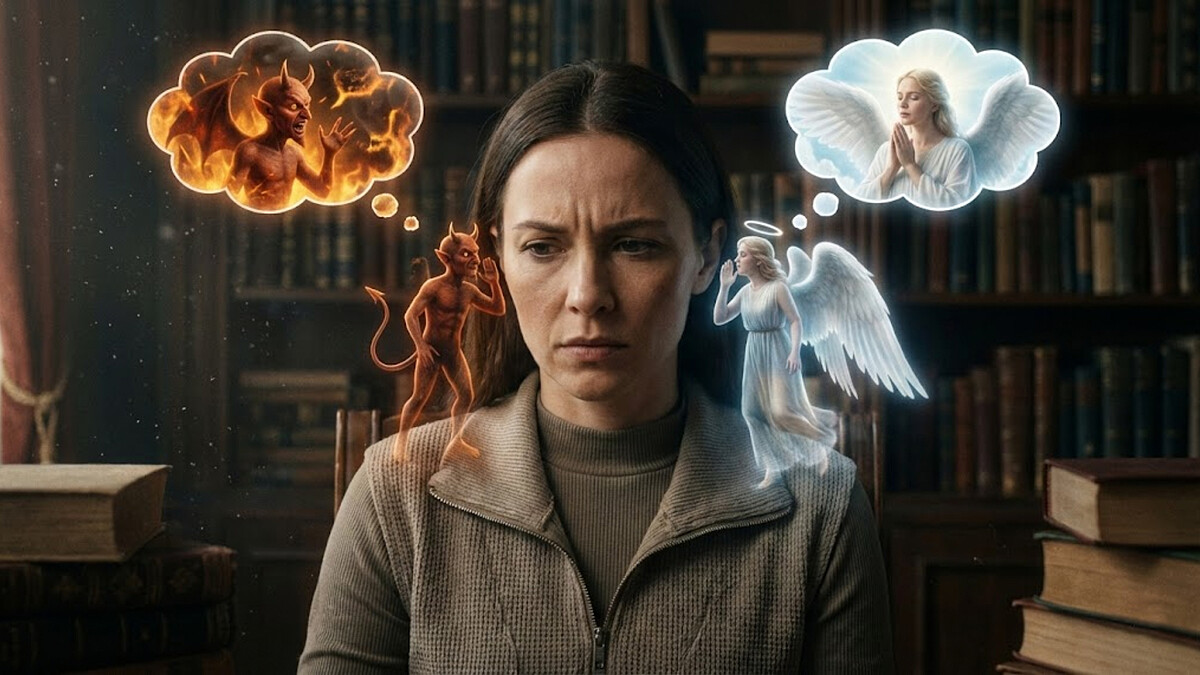 【丁菱娟專欄】低潮時誰來救你?學會「天使與魔鬼對話」