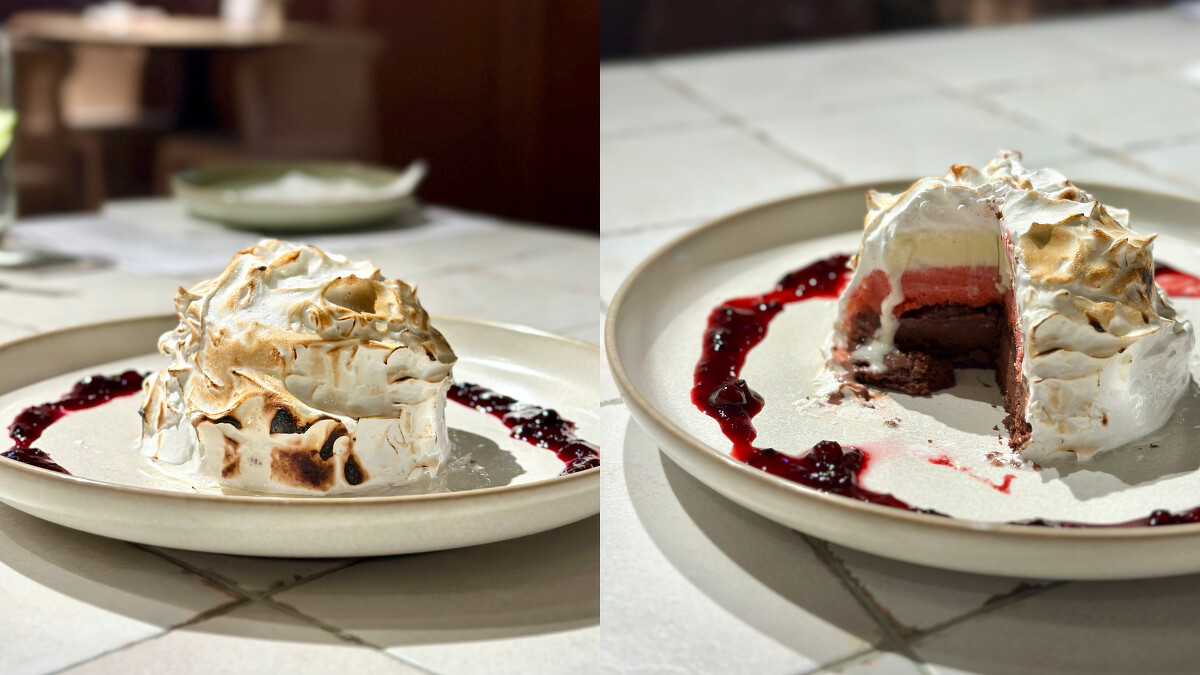 視覺系甜點「火焰阿拉斯加」