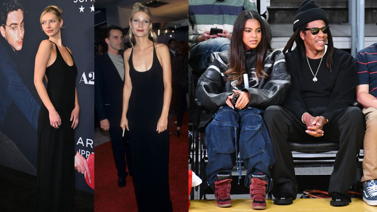 星二代長大了！小辣椒女兒復刻媽媽30年前造型，碧昂絲女兒也接手母親的珍藏球鞋