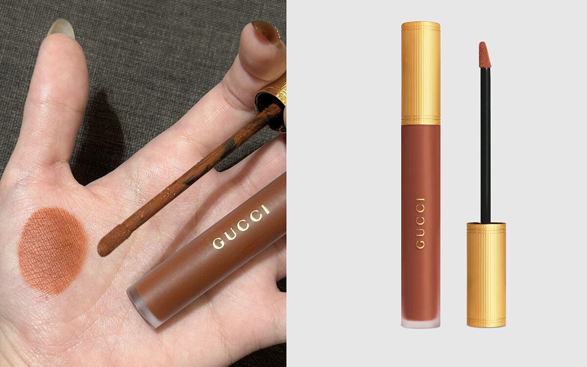 GUCCI 傾色雲霧唇釉 #308，NT1,700