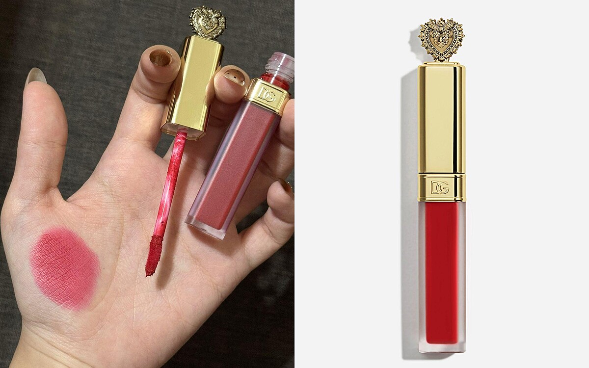 Dolce & Gabbana 摯愛柔霧慕斯唇釉 #405摯紅寶石，NT1,480