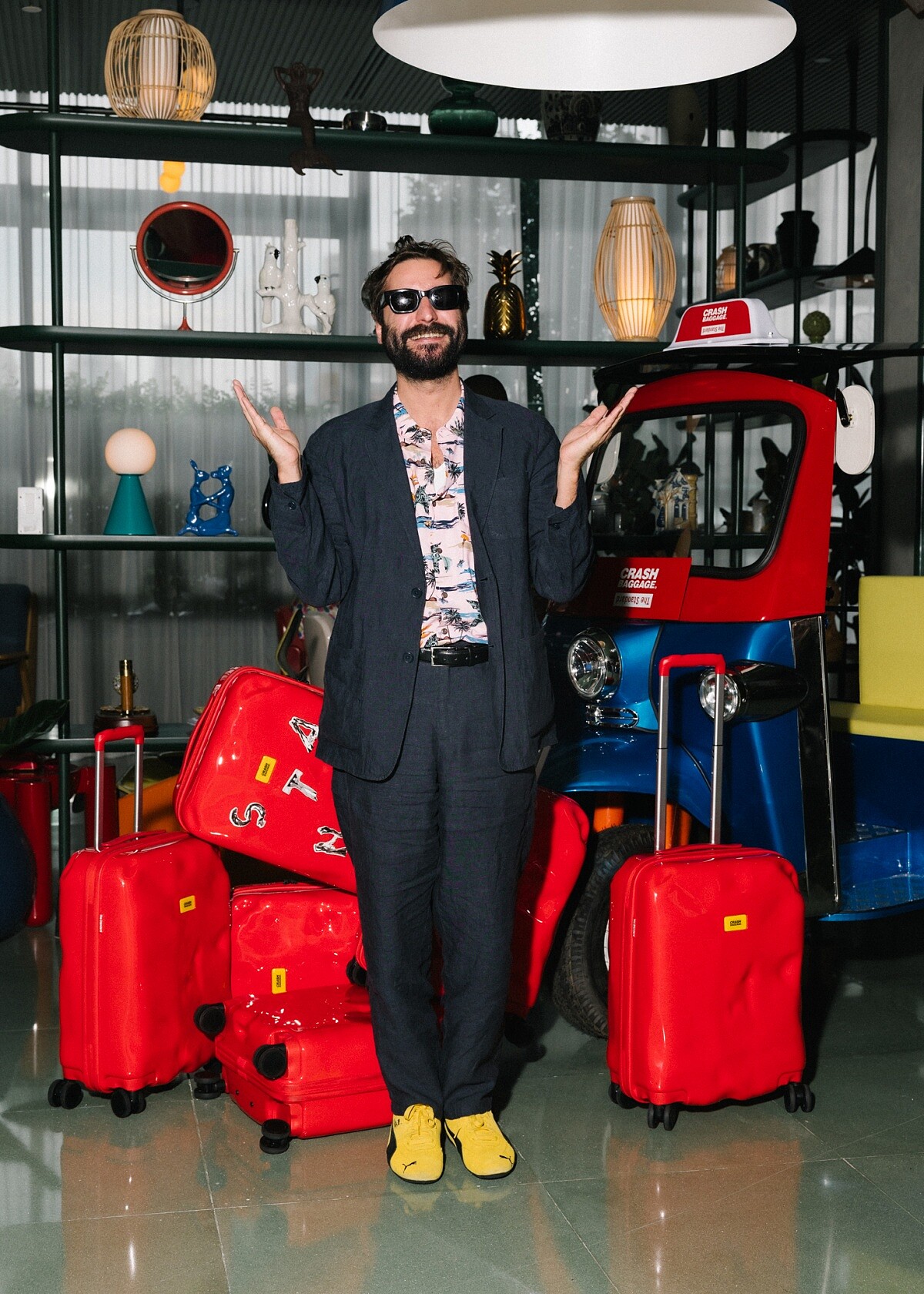 CRASH BAGGAGE 創辦人 Francesco Pavia。