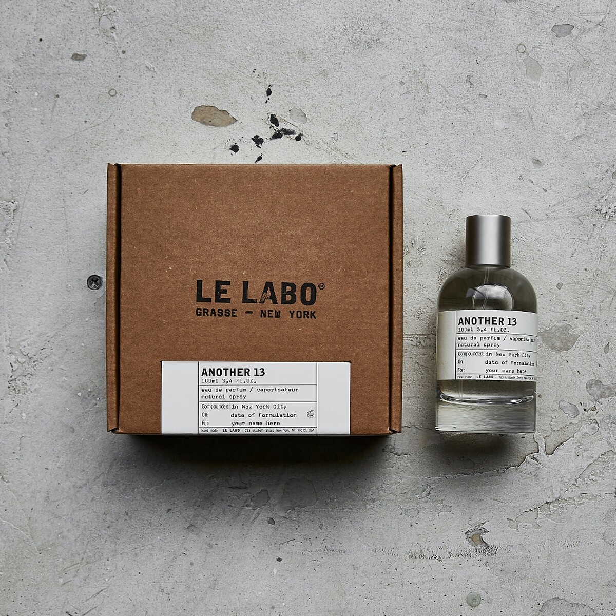 Le Labo經典香氛系列ANOTHER 13別物 13淡香精15ml，NT3,320、50ml，NT7,600、100ml，NT10,900