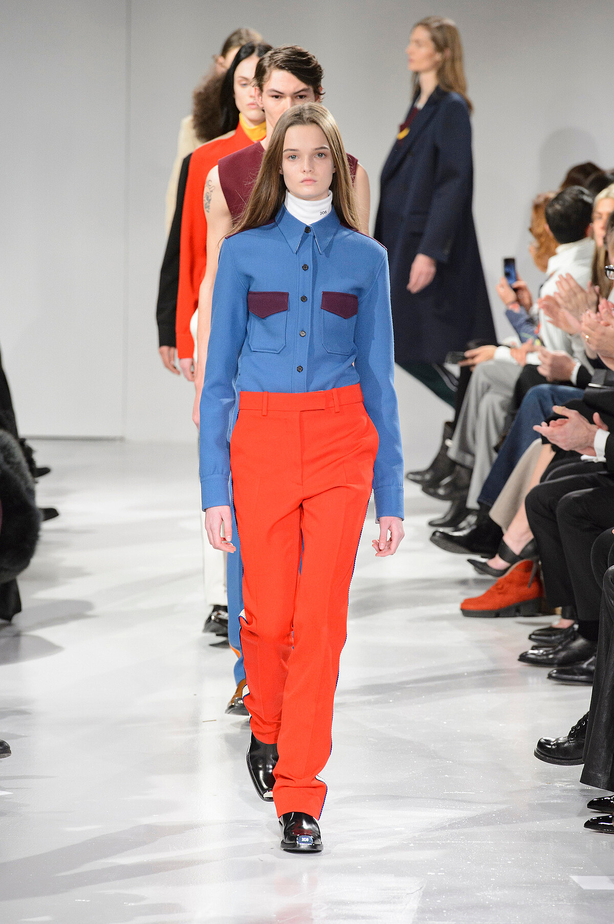 Calvin Klein2017秋冬系列。