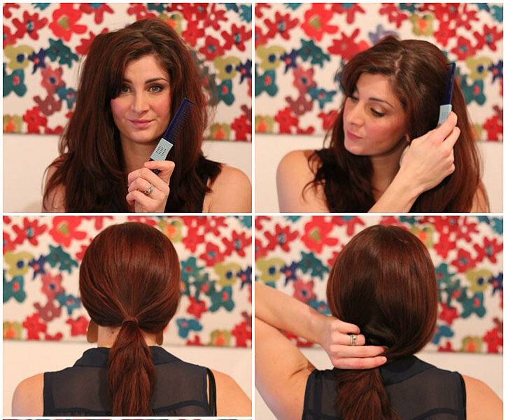 氣質盤髮整理步驟