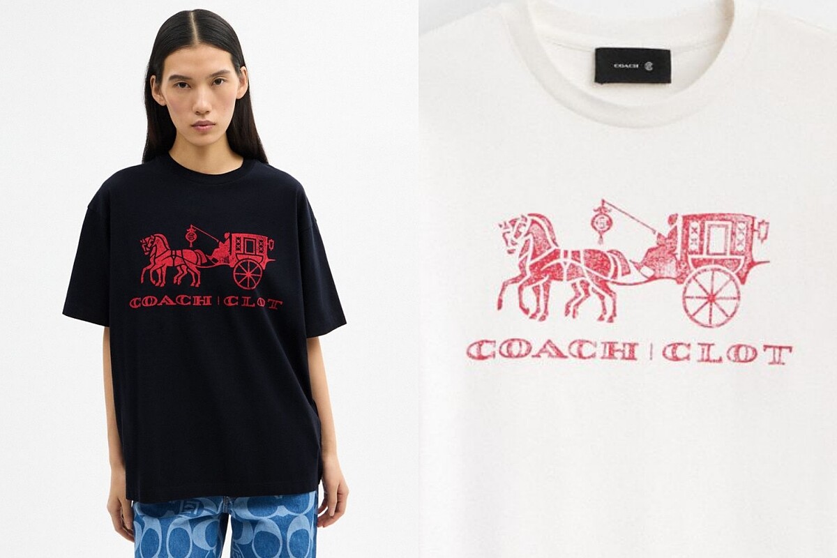 COACH CLOT馬車圖案休閒T恤 NT.4200