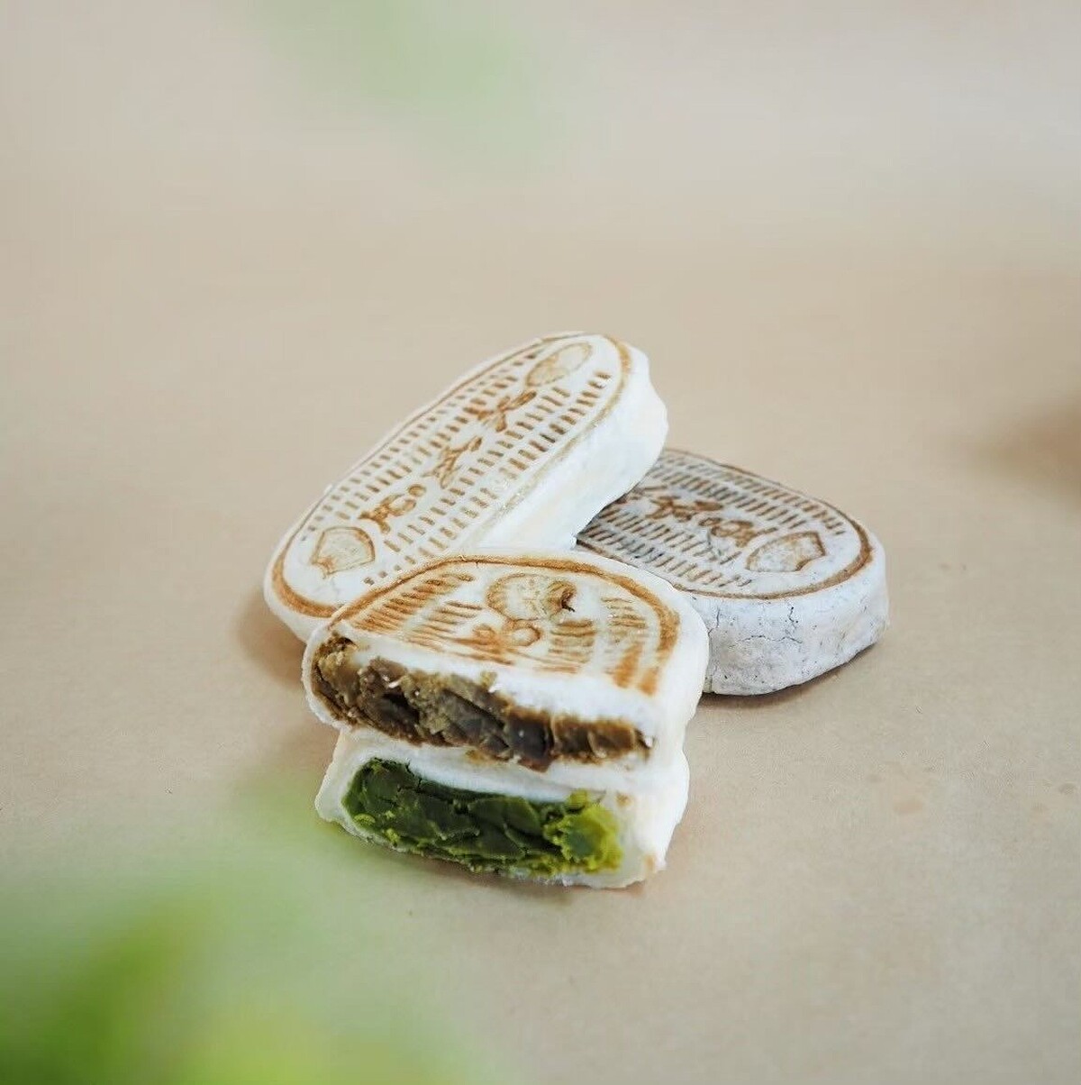 米弎豆お菓子処的小判餅內餡有多種選擇（圖片來源／米弎豆お菓子処台北店官方threads）