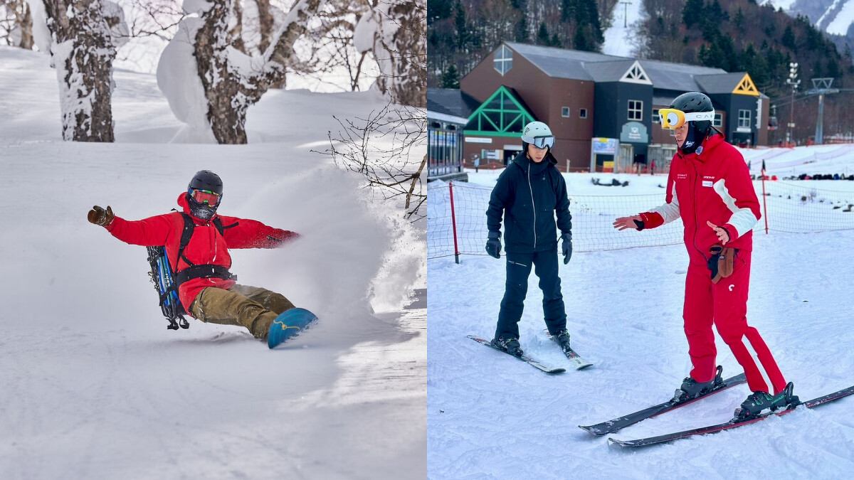 北海道Club Med Kiroro Peak由教練指導，嚴格把關後才能上雪道