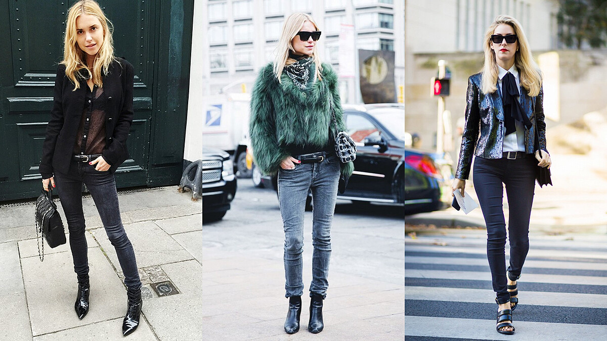 【派對穿搭】跑趴不穿洋裝也超正！12 種「牛仔褲派對 Look」全圖解：配西裝外套最帥氣