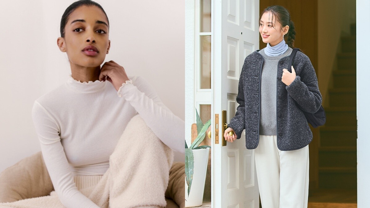 【Threads上紅什麼】Uniqlo捲邊發熱衣內搭超好看！今冬3款Uniqlo發熱衣新品推薦：附Bra更方便