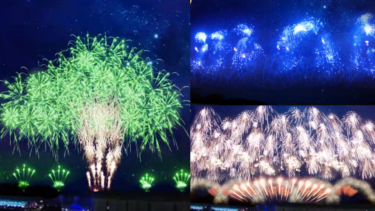 2026義大世界跨年煙火秀模擬圖