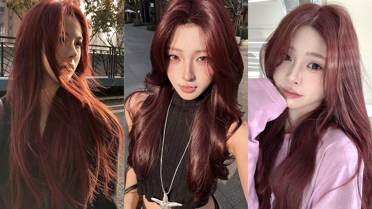 2026髮色推薦「紅棕色」顯白又有個性，最適合亞洲膚色的暖感髮色！