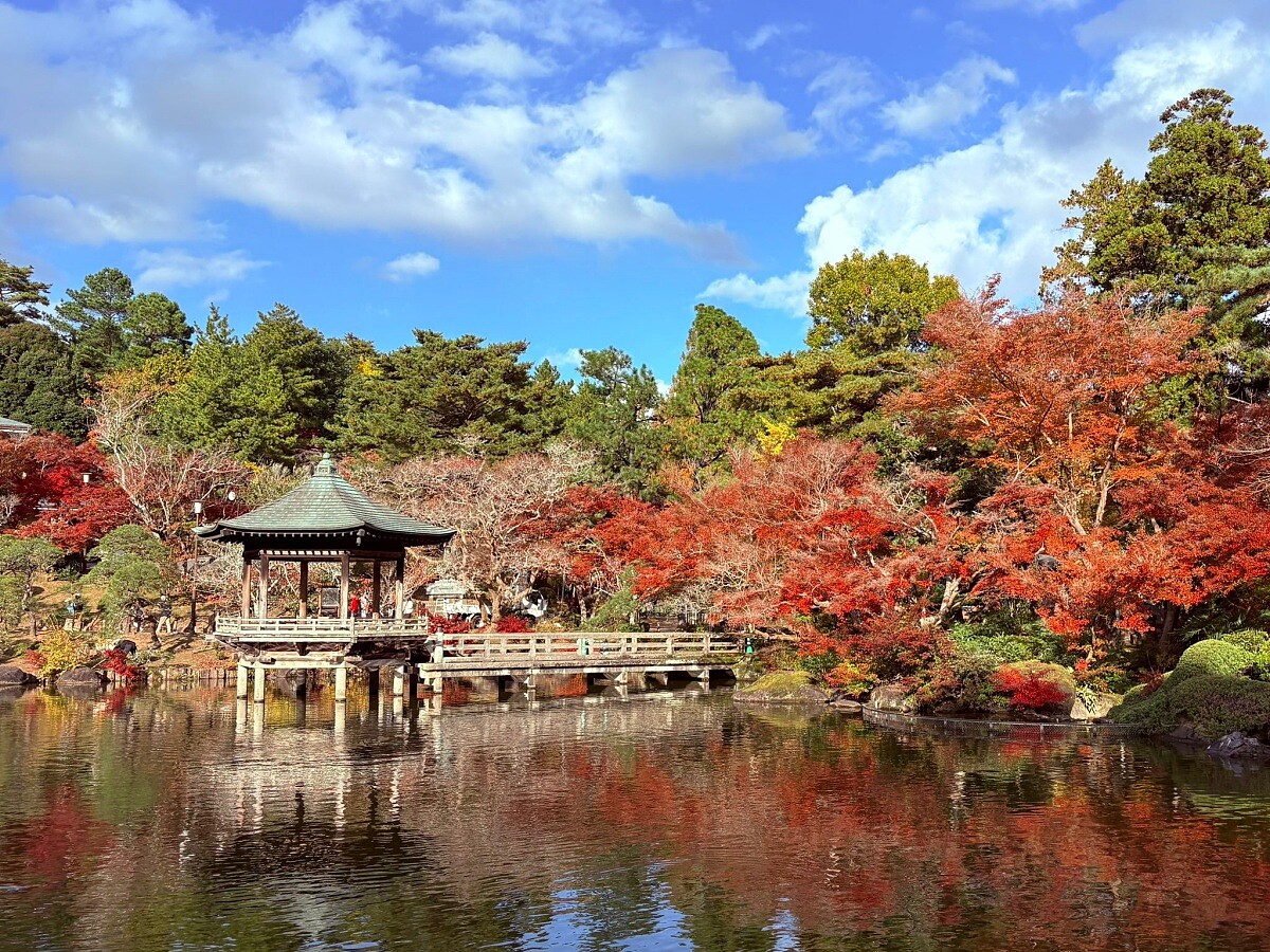 新勝寺之外的「成田公園」。