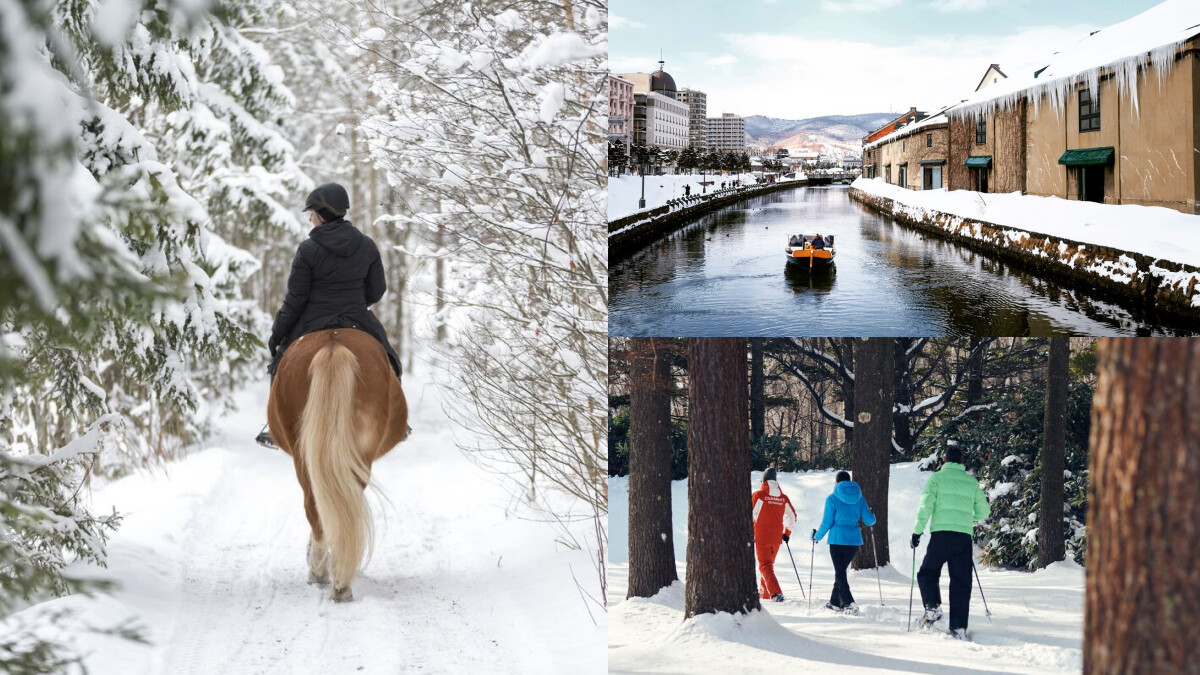 不滑雪也能玩轉北海道！Club Med Kiroro Peak雪地騎馬、小樽慢遊，5個超浪漫冬日行程推薦