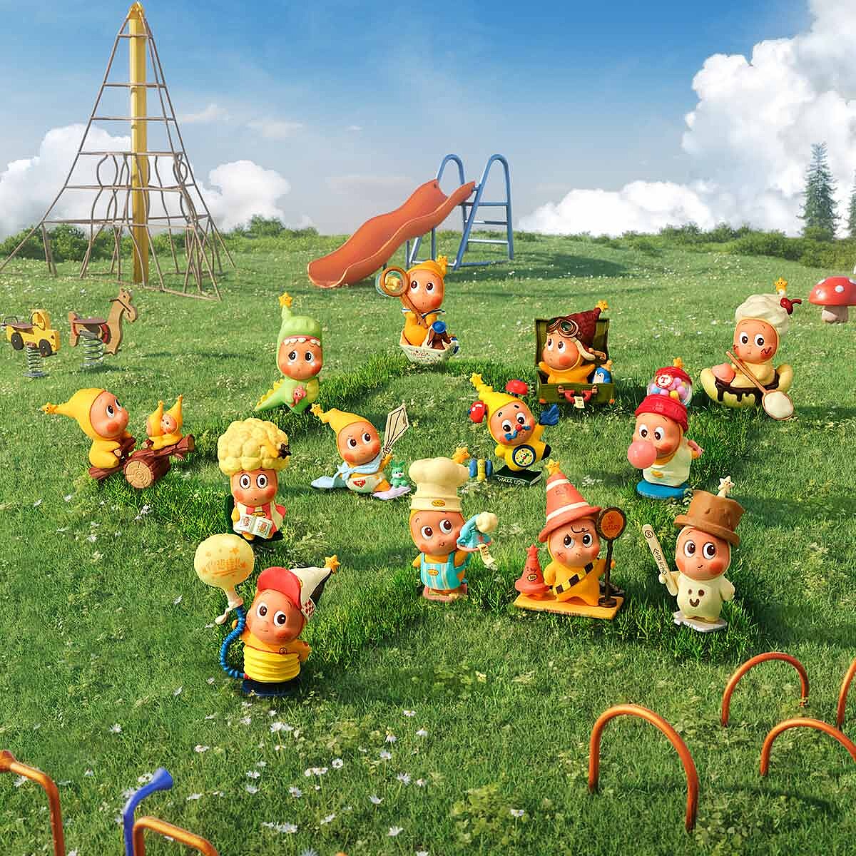 星星人第三代盲盒:123!星星人