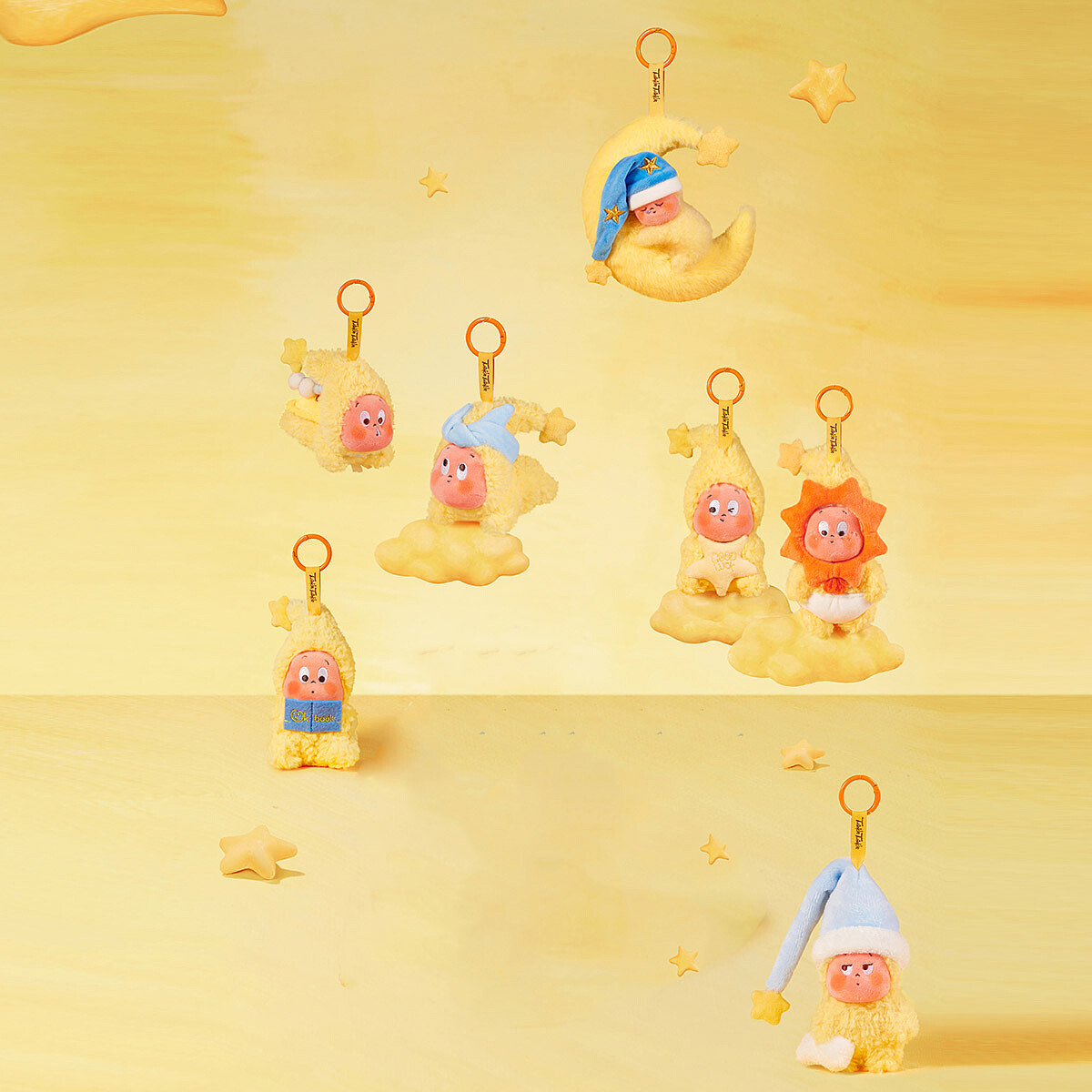 星星人第一代毛絨掛件盲盒