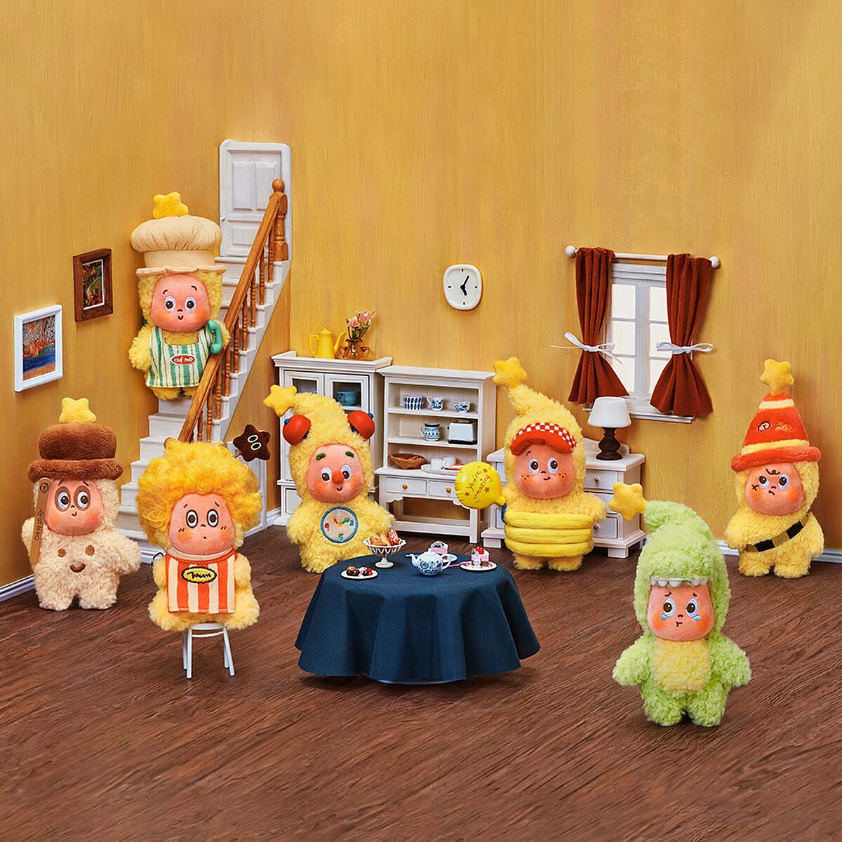 星星人第二代毛絨掛件盲盒