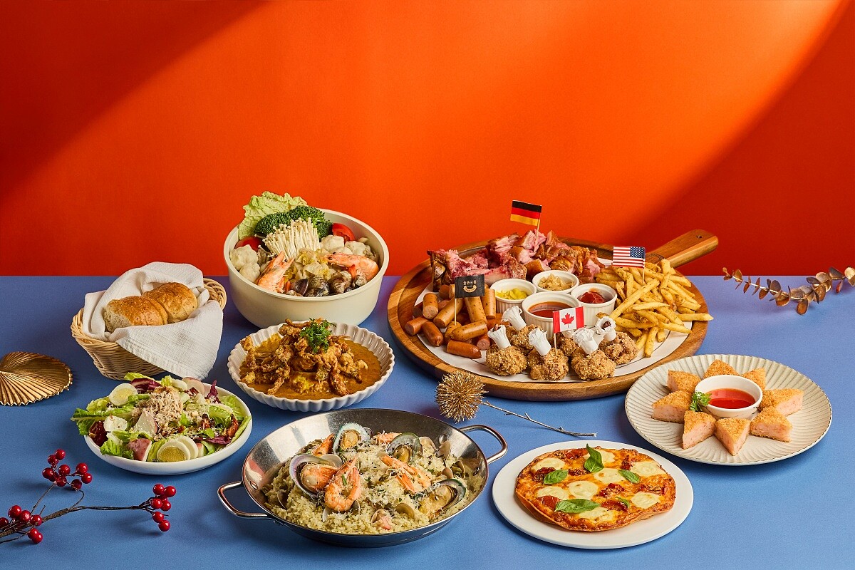 金色三麥2026年菜內用套餐豐盛菜色