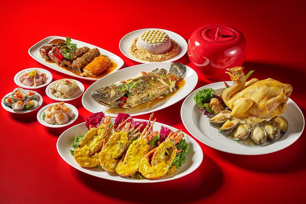 臺北福華大飯店蓬萊邨台菜年菜