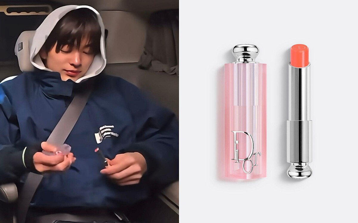 CORTIS安乾鎬同款護唇膏:迪奧癮誘粉漾潤唇膏