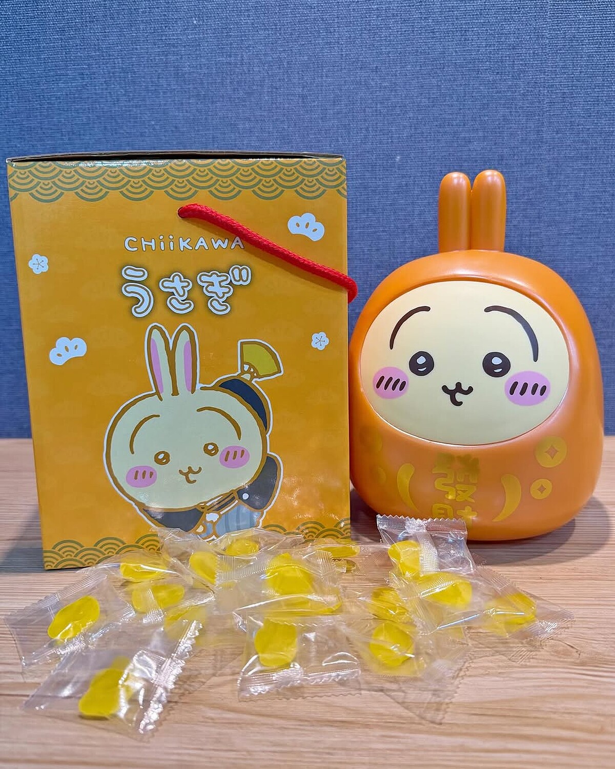 烏薩奇達摩存錢筒代表發財（圖片來源／@familymart_tw IG）