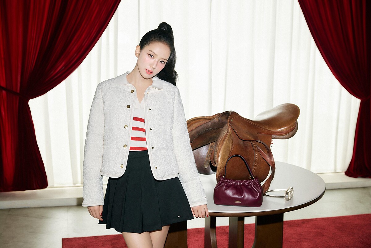 JISOO 演繹 TOMMY HILFIGER 2026 農曆新年限定系列