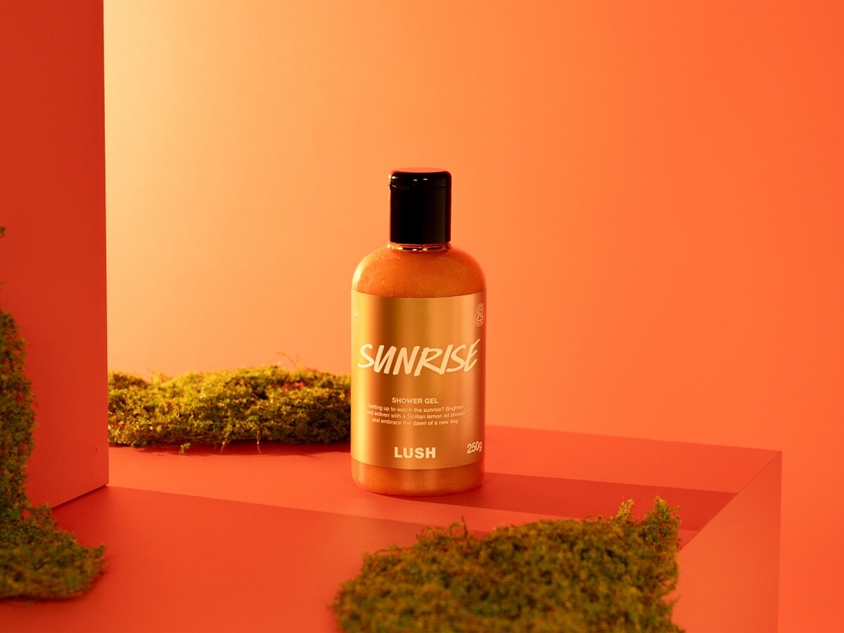 LUSH 旭日曙光沐浴露100g，NT400、250g，NT800、500g，NT1,300