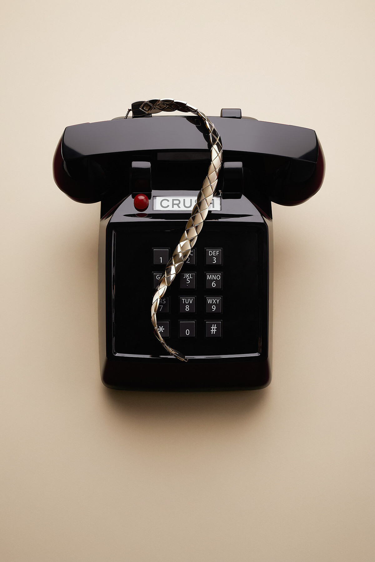 COCO CRUSH柔軟頸鍊_18K BEIGE米色金