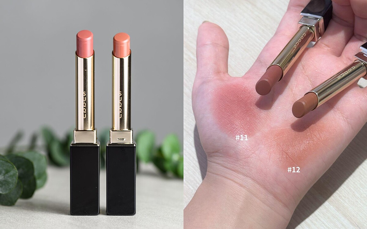 SUQQU 晶采絲絨唇膏 NT2,050，唇膏蕊NT1,700、唇膏外殼NT350