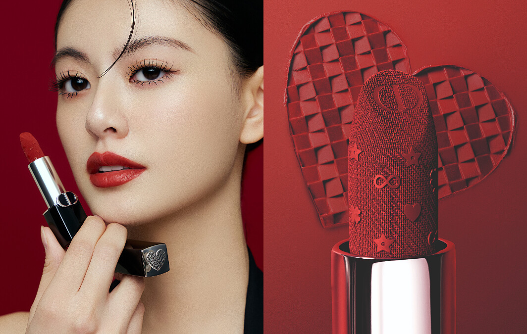 ▲《迪奧藍星唇膏典藏版》#802熱情玫瑰